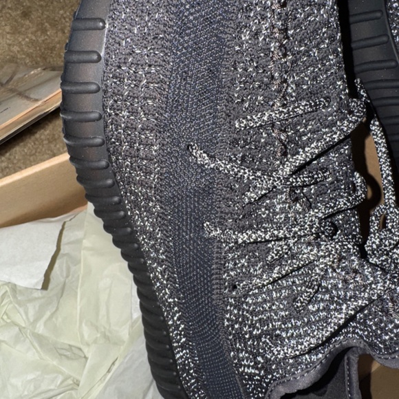 ADIDAS BOOST SNEAKERS BLACK AND GRAY - Picture 1 of 8